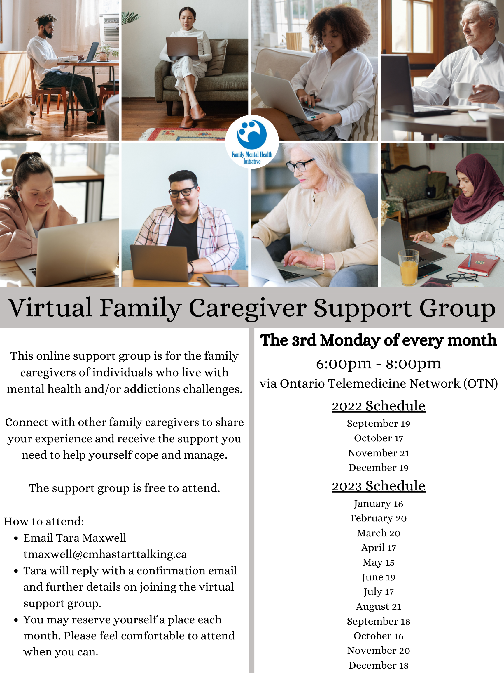 3rd Monday Virtual Support Group